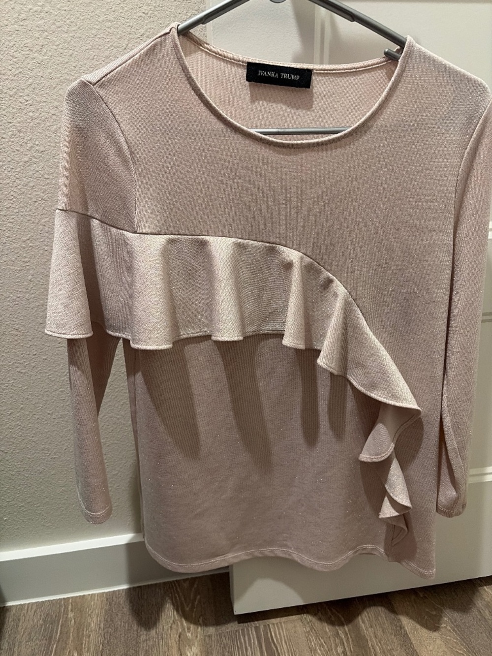 Sparkly Pink Ivanka Trump Blouse